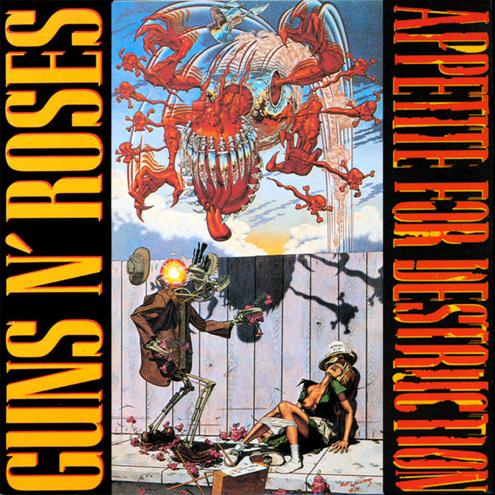 i own this special vinyl release of Guns 'n' Roses' 1987 release Appetite 